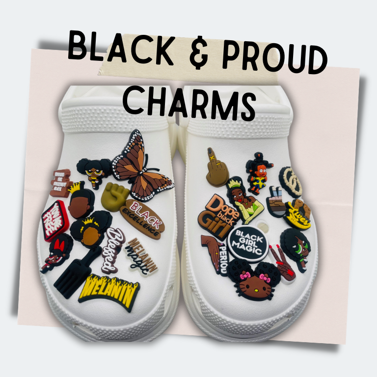 Black & Proud Charms