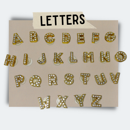 LETTERS (GOLD DIAMOND)